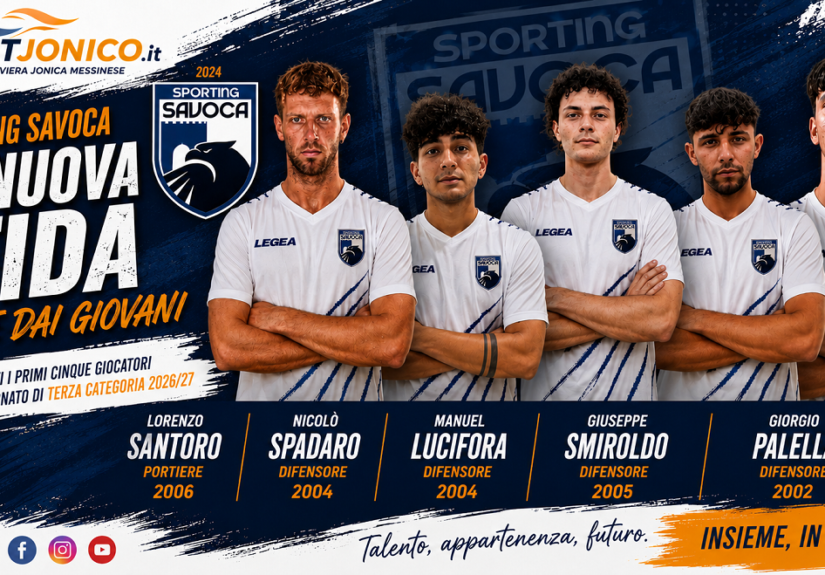 Sporting Savoca - Santoro, Spadaro, Lucifora, Smiroldo e Palella