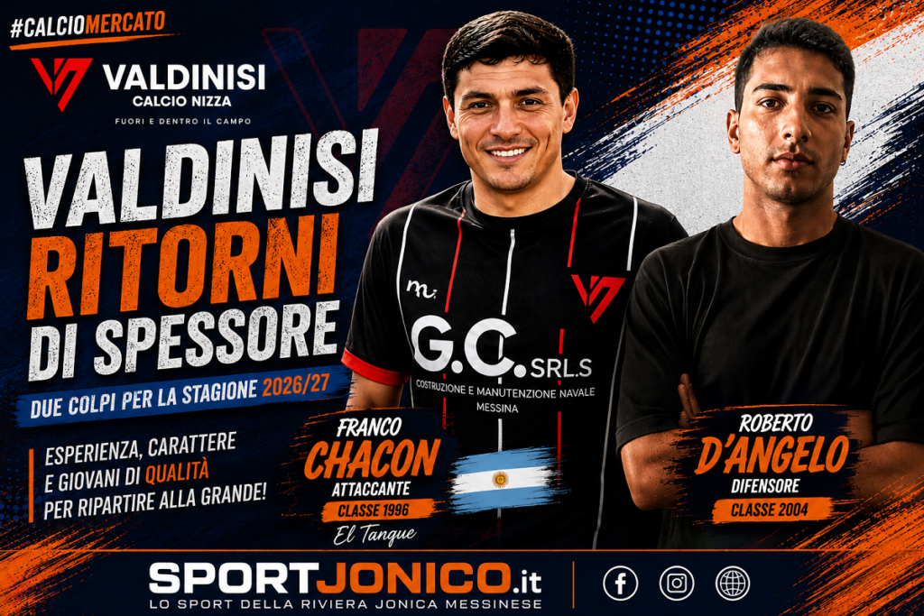 Valdinisi Calcio - Franco Chocan e Roberto D'Angelo