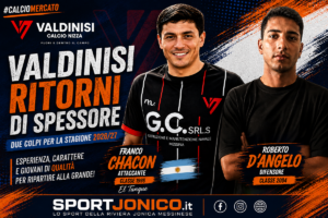 Valdinisi Calcio - Franco Chocan e Roberto D'Angelo