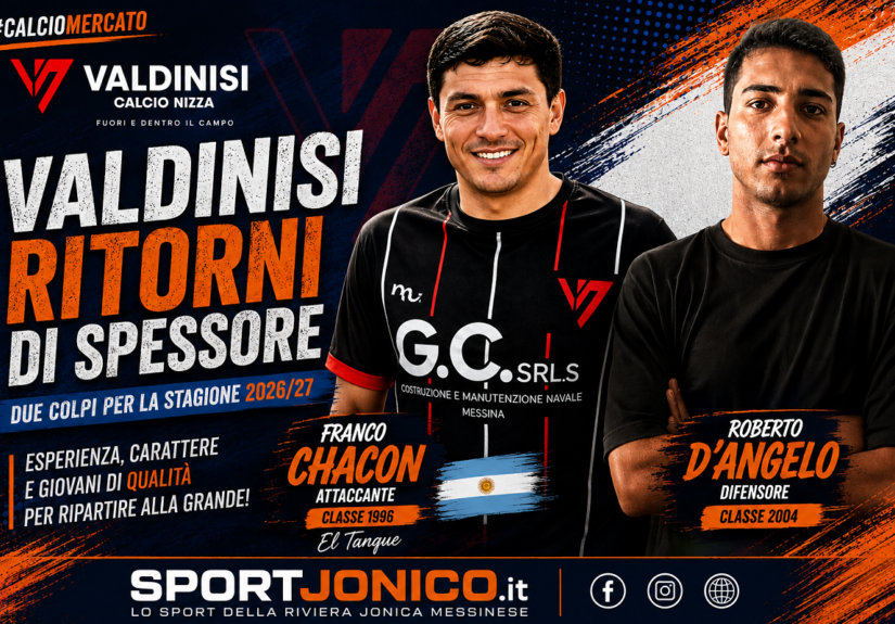 Valdinisi Calcio - Franco Chocan e Roberto D'Angelo