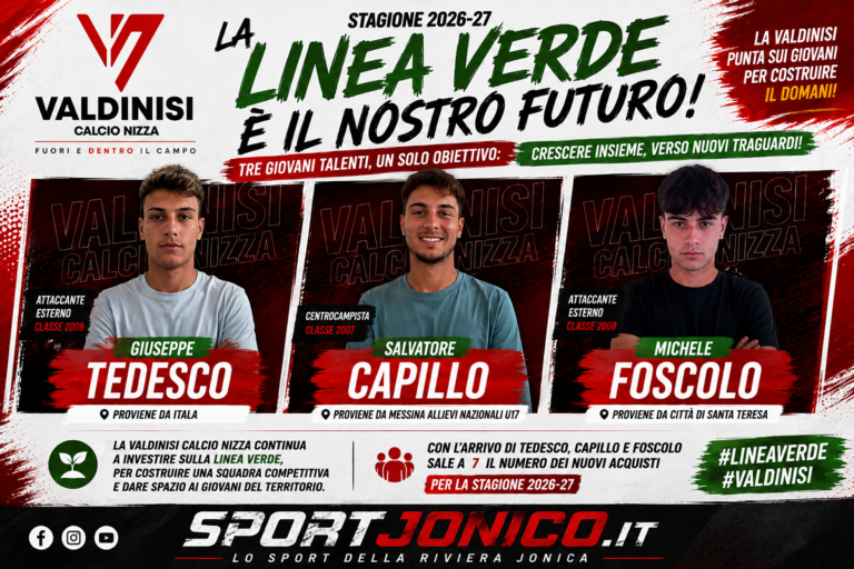 Valdinisi Calcio - Giuseppe Tedesco, Salvatore Capillo, Michele Foscolo