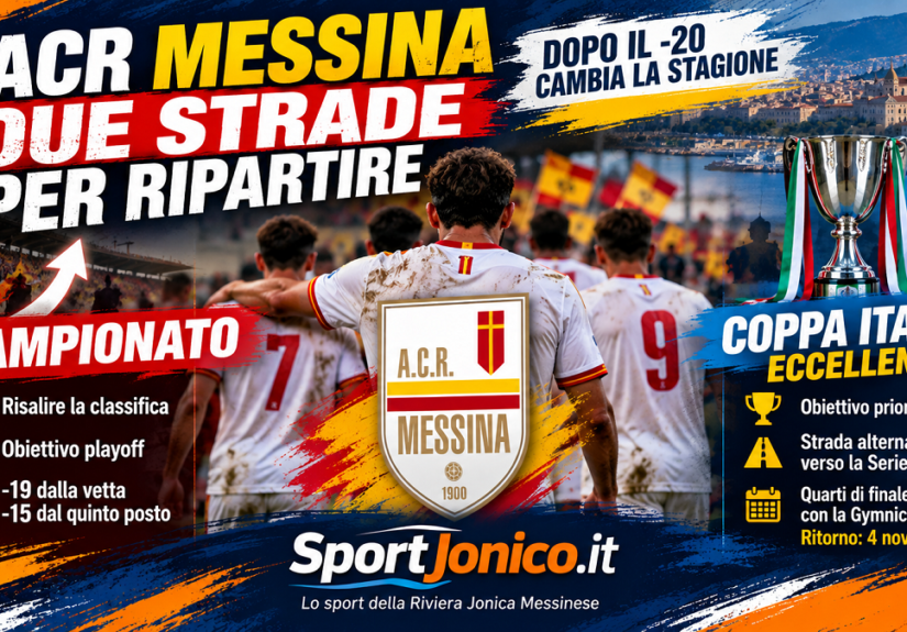 Acr Messina - due strade per ripartire