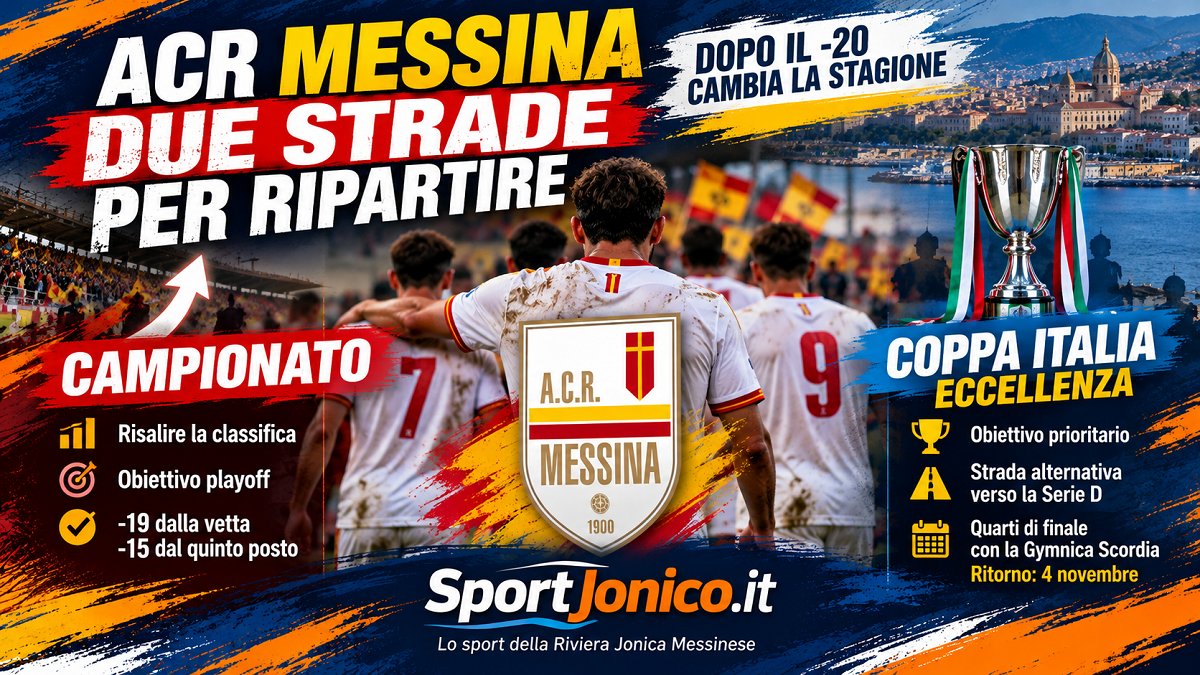 Acr Messina - due strade per ripartire