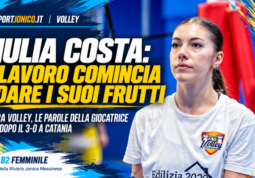 Futura Volley - Giulia Costa_ Il lavoro porta frutti