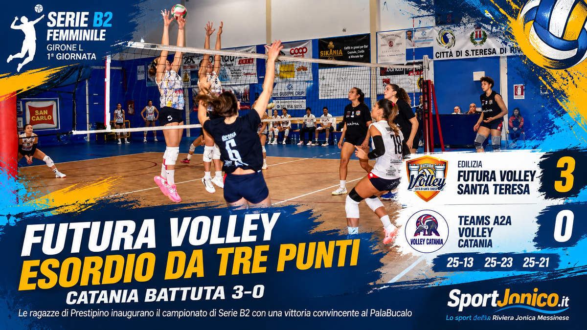 Futura Volley vs Teams Catania