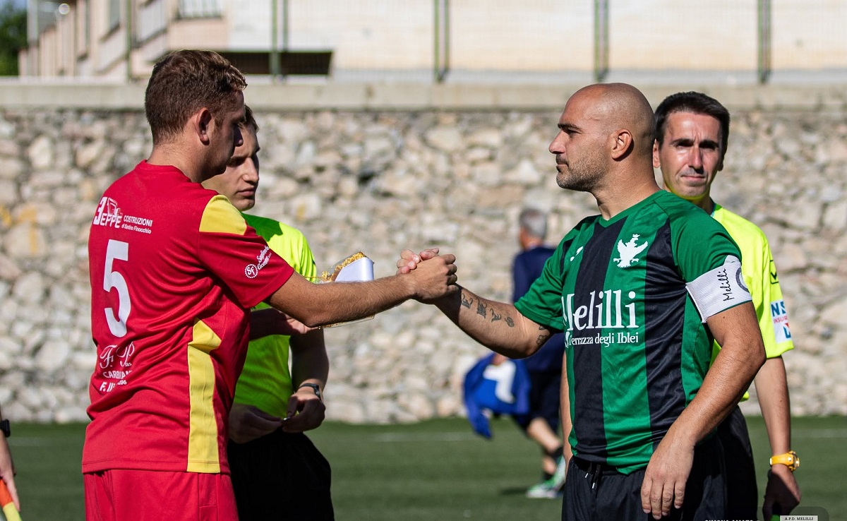Jonica vs Melilli i due capitani