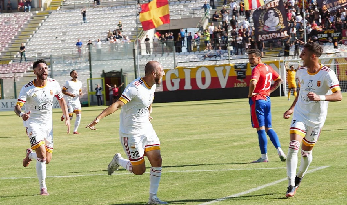 Messina vs Scordia esultanza